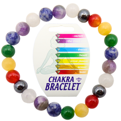 Chakra Bracelet / Chakra Bead Bracelet - Image 2